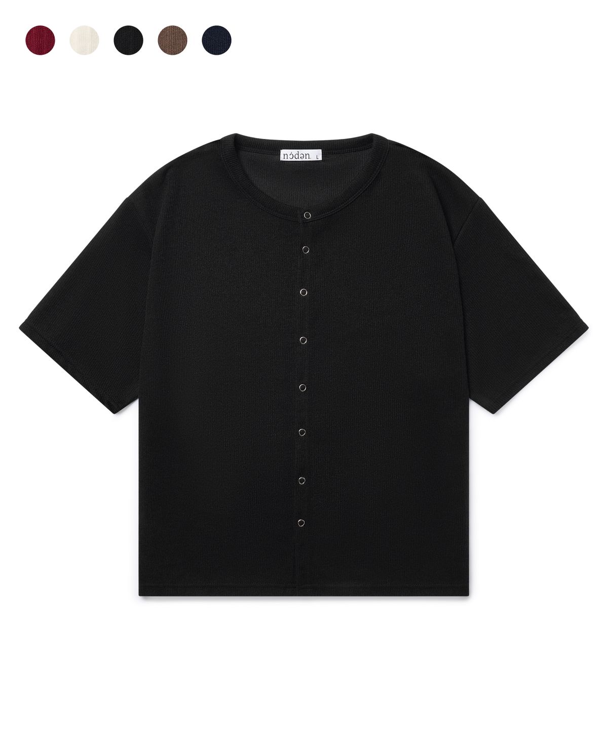 노든(NODEN) 골지 써머 반팔 가디건 - 5COLOR