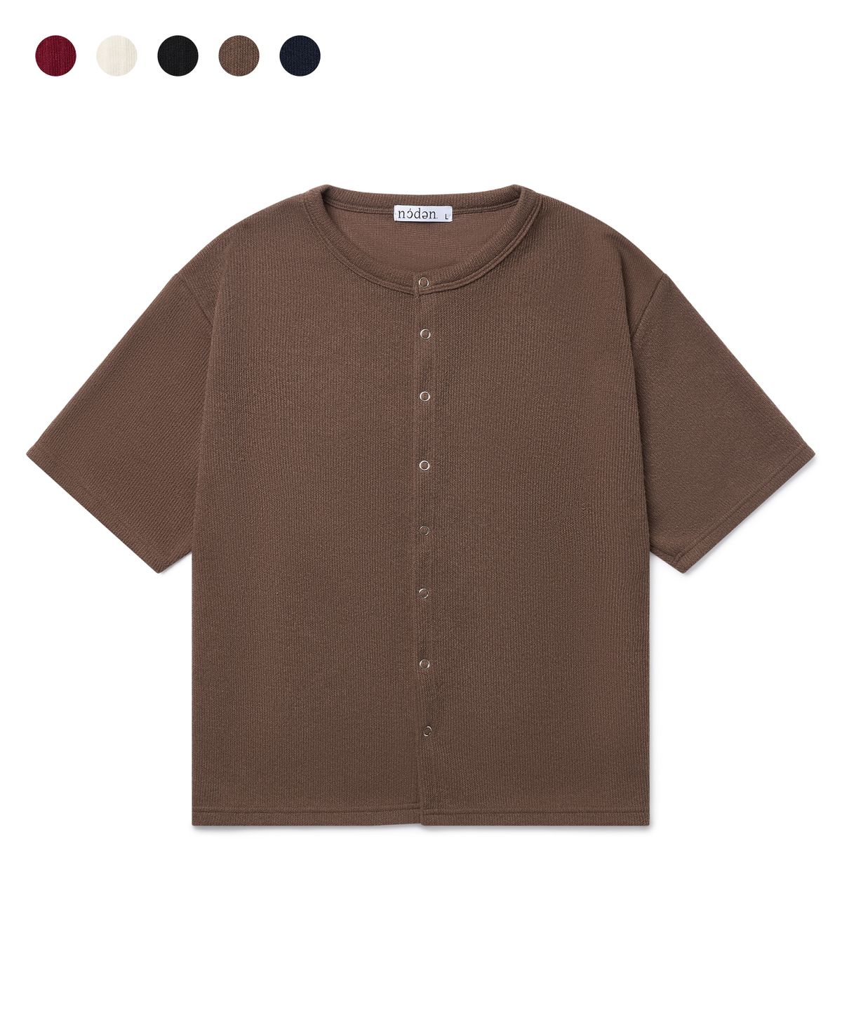 노든(NODEN) 골지 써머 반팔 가디건 - 5COLOR
