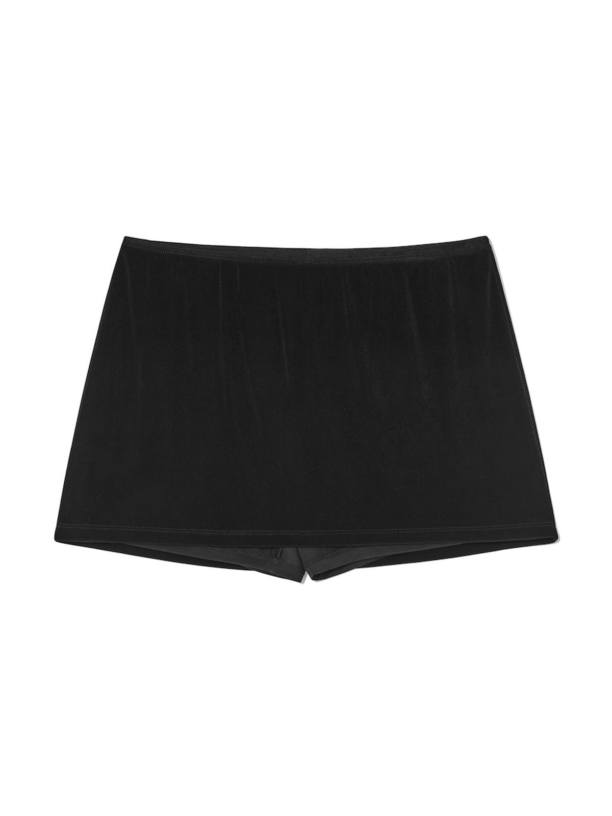 글로니(GLOWNY) G BOX MINI SKIRT (BLACK)