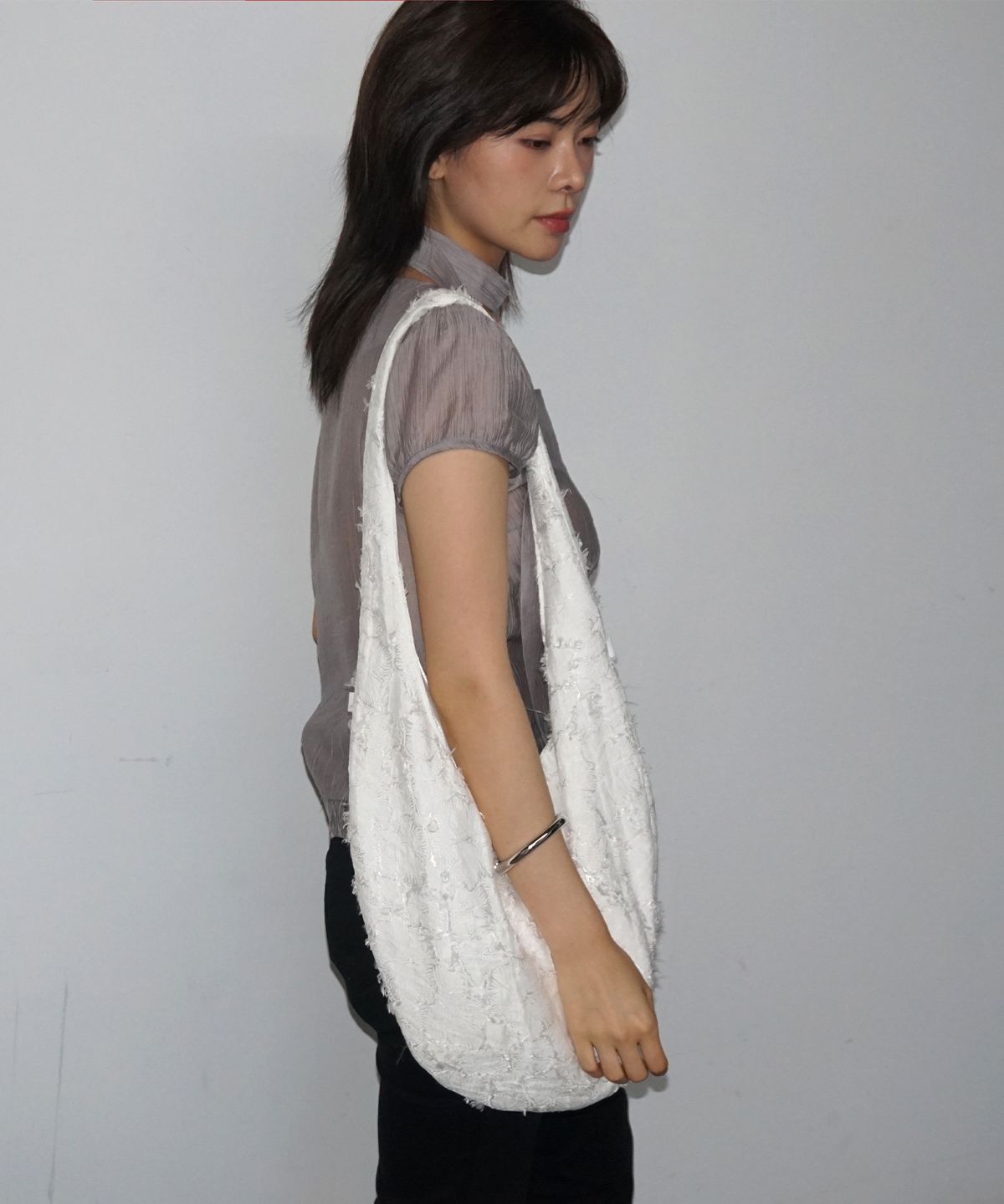 샐볼(SALBOL) FIG JACQUARD BAG [IVORY]