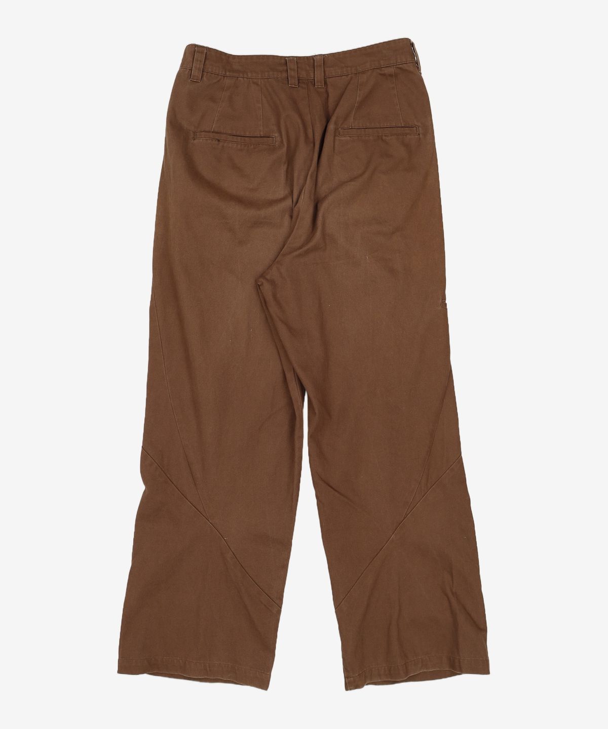 노매뉴얼(NOMANUAL) W.P TWO TUCK PANTS - MOCHA L