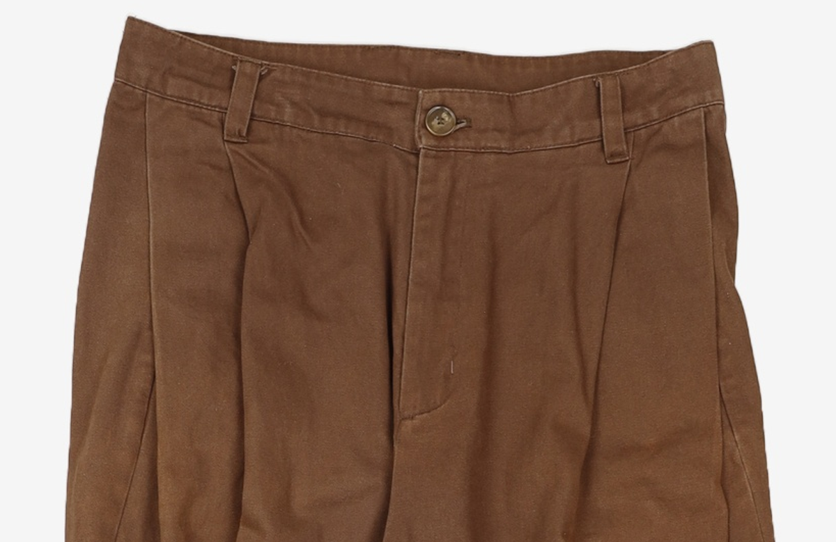 노매뉴얼(NOMANUAL) W.P TWO TUCK PANTS - MOCHA L