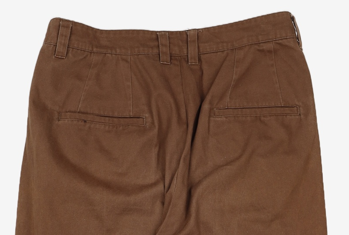 노매뉴얼(NOMANUAL) W.P TWO TUCK PANTS - MOCHA L