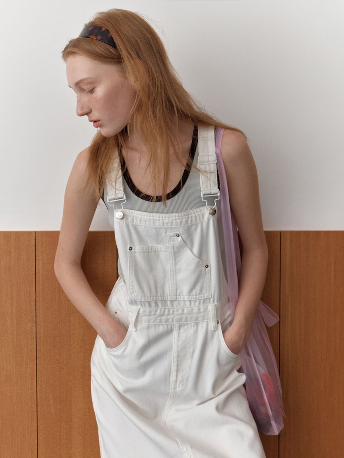 엘씨브이(LCVE) LUMIERE ORGANZA BAG_PINK