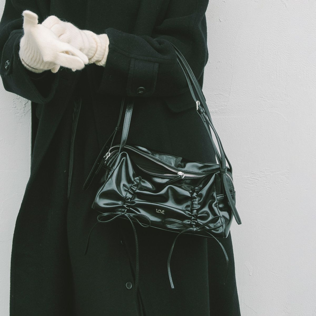 엘씨브이(LCVE) LORETTE SHOULDER BAG_BLACK