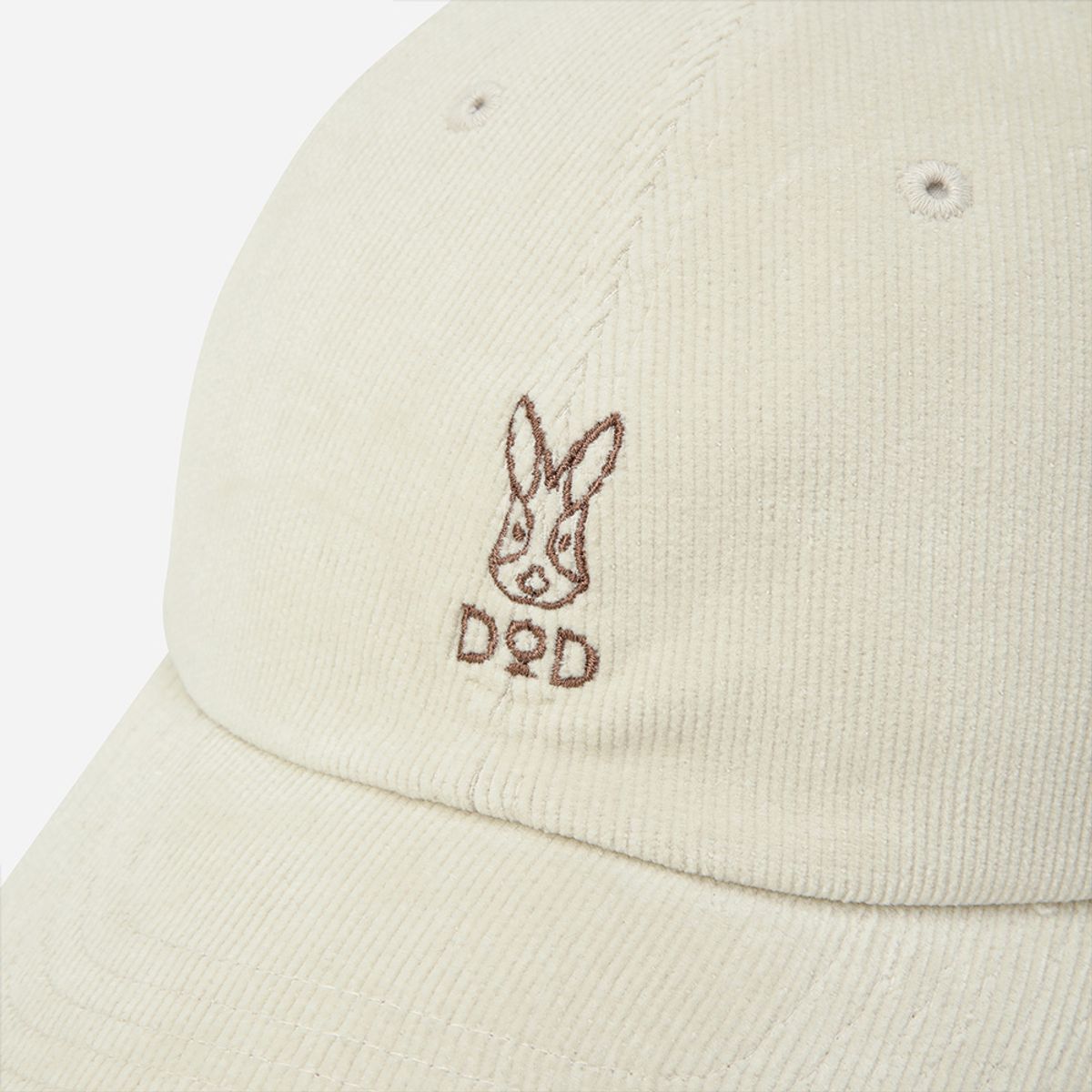 디오디(DOD) 코듀로이 볼캡(IVORY DARK)