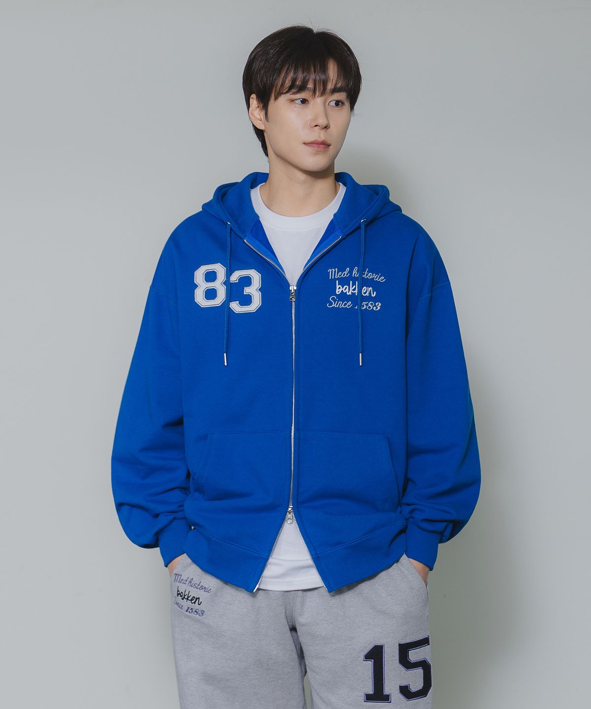 바켄(BAKKEN) [MEN] 83 MED HISTORTIE 후드 집업 BK7981 (4COLOR)
