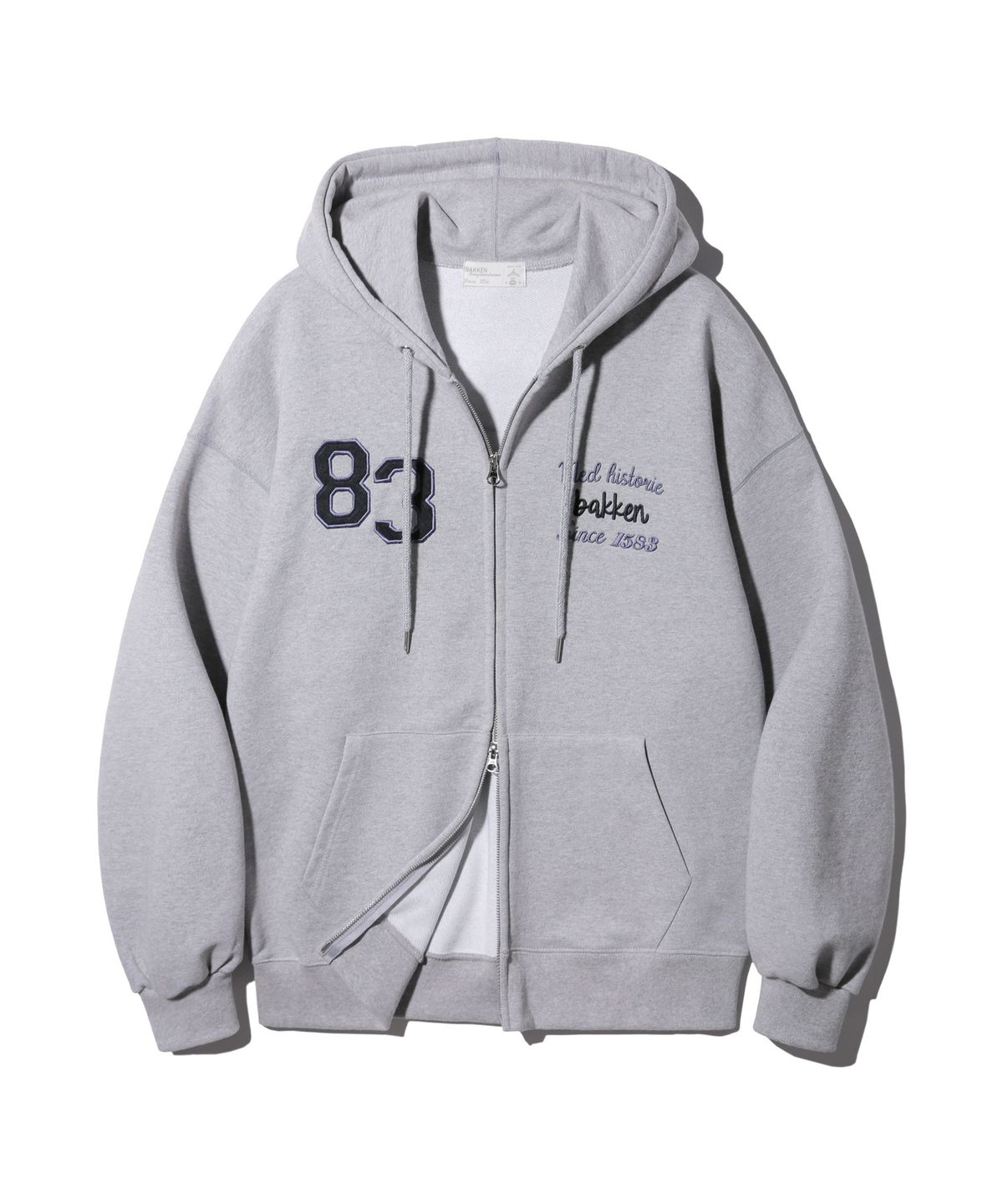 바켄(BAKKEN) [MEN] 83 MED HISTORTIE 후드 집업 BK7981 (4COLOR)
