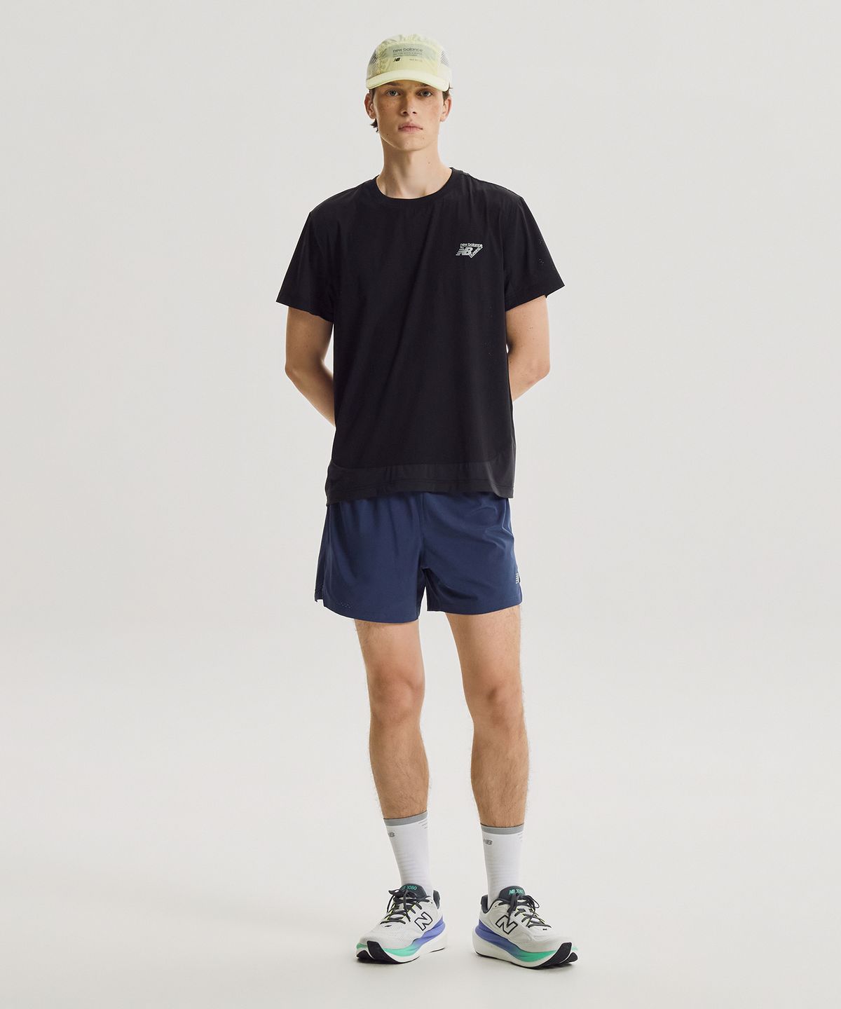 뉴발란스(NEW BALANCE) NBNEG35703 / UNI RC AIR PRO 반팔티 (BLACK)