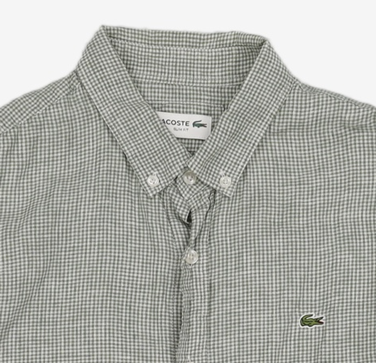 라코스테(LACOSTE) 남성 린넨 슬림 글램 셔츠 LCST CH822E-19BG5J 42
