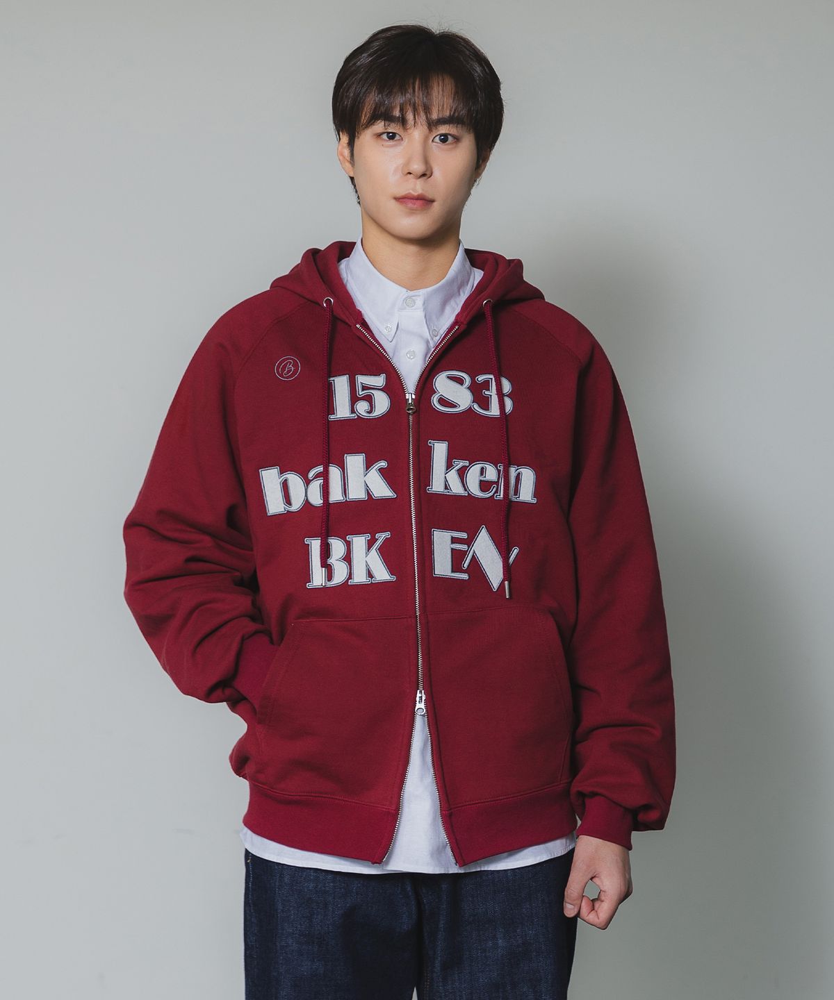 바켄(BAKKEN) [MEN] BKEN 후드 집업 BK7983 (5COLOR)