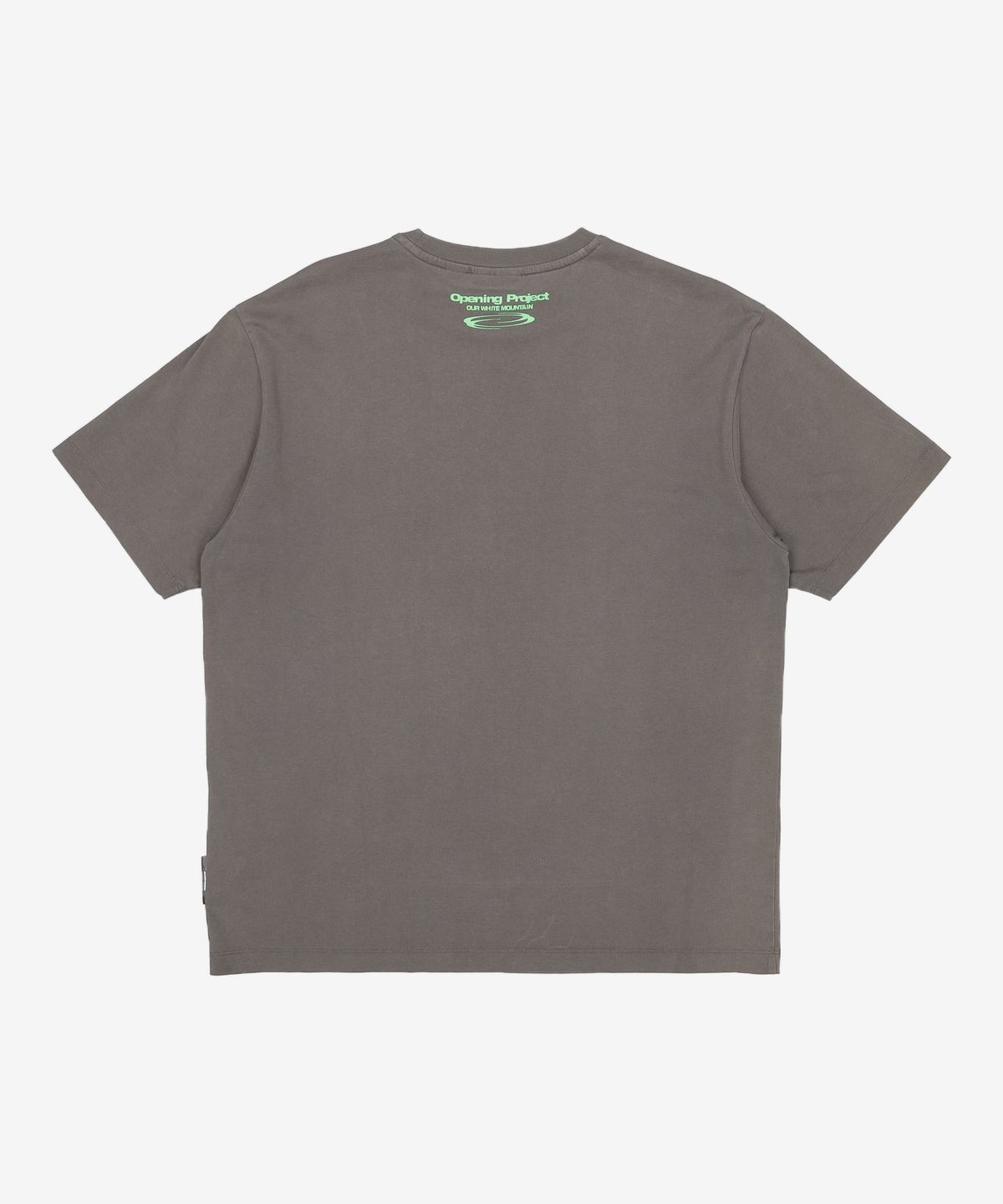오프닝프로젝트(OPENING PROJECT) Identity T Shirt - Charcoal 3