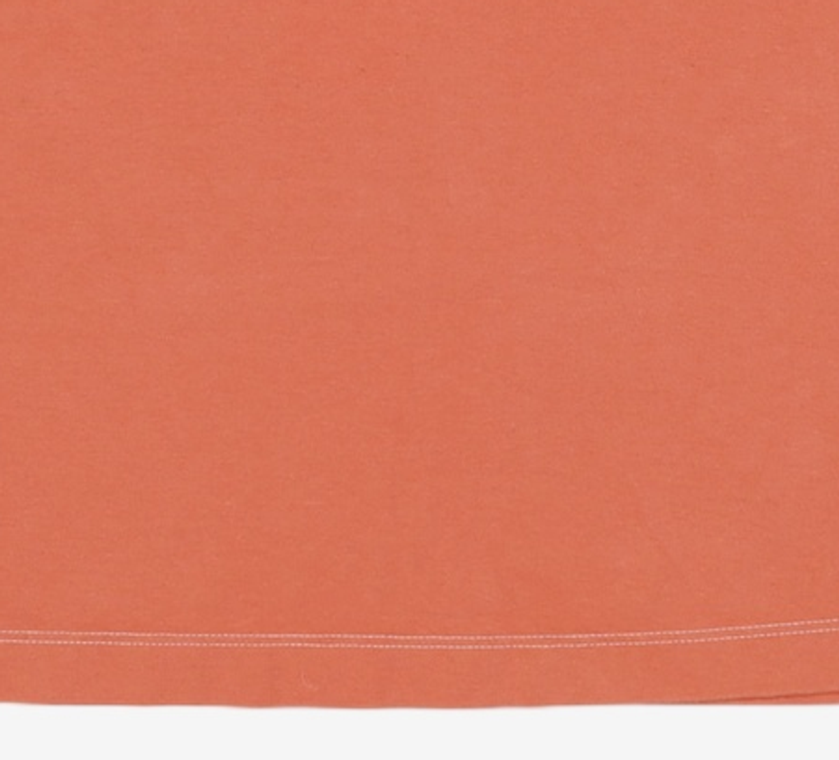 커스텀멜로우(CUSTOMELLOW) sadsmile stitched t-shirt_CQTAM21412ORX S