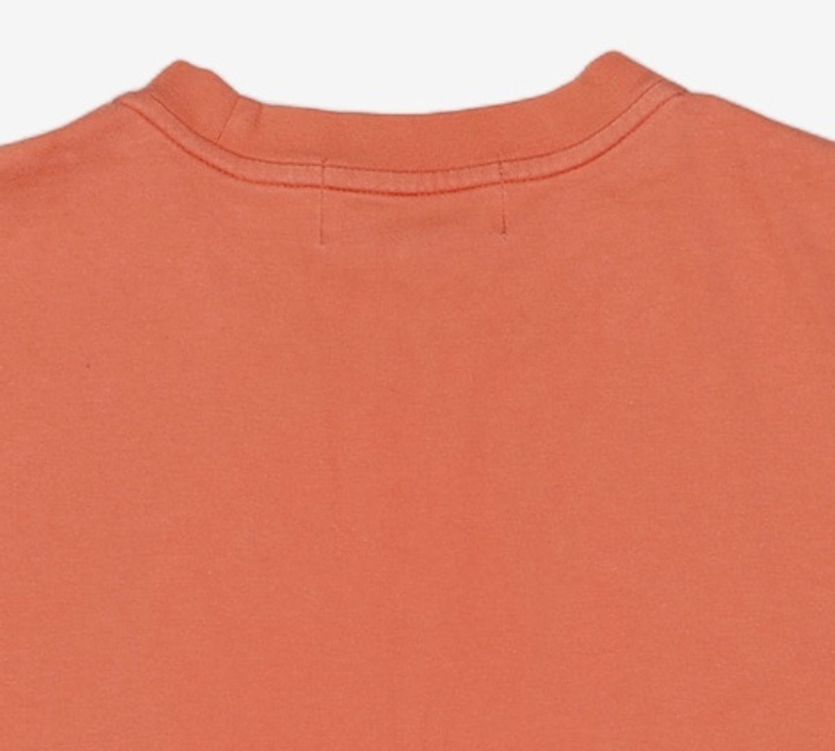 커스텀멜로우(CUSTOMELLOW) sadsmile stitched t-shirt_CQTAM21412ORX S