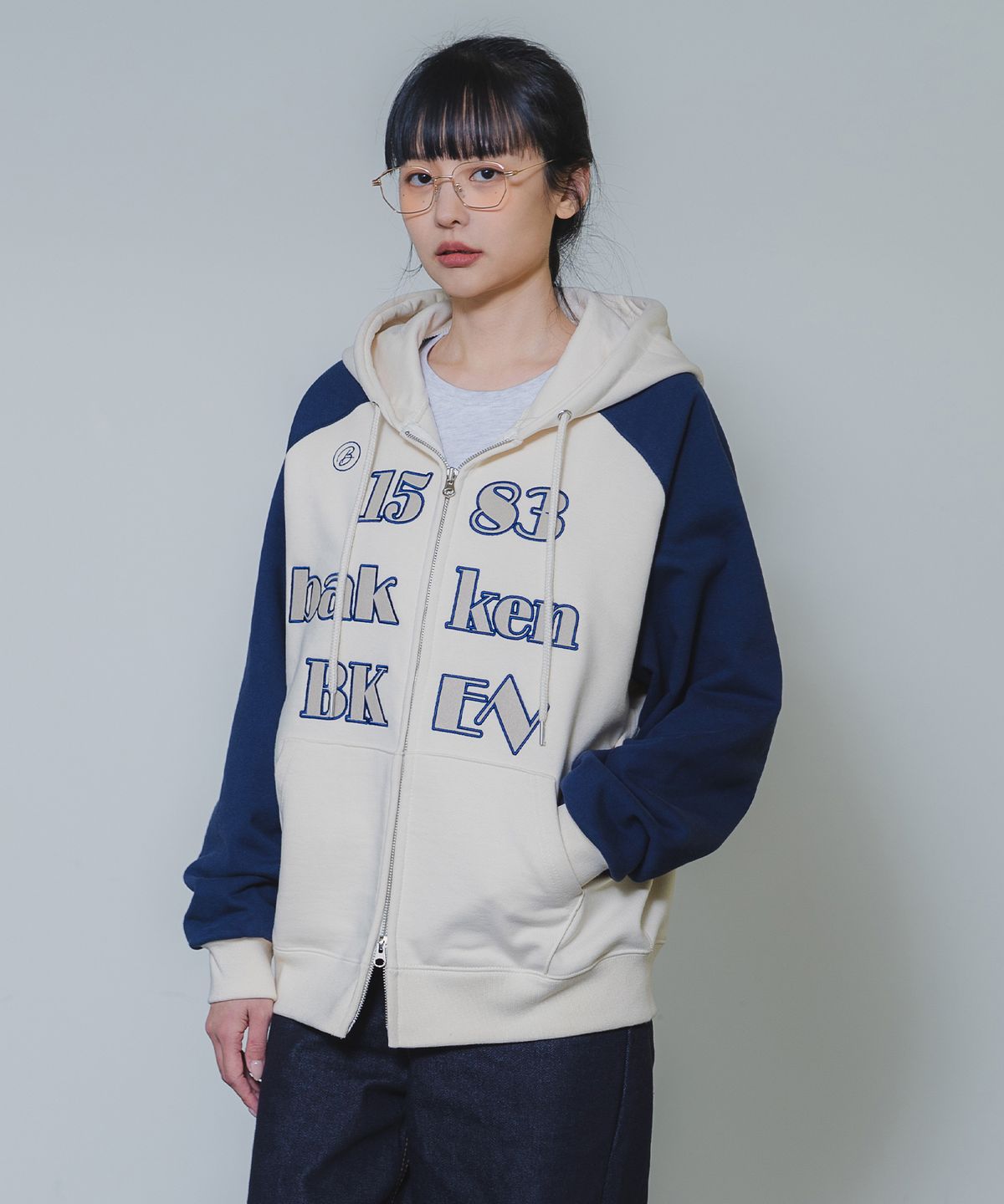 바켄(BAKKEN) [우먼] BKEN 후드 집업 BK7983 (5COLOR)