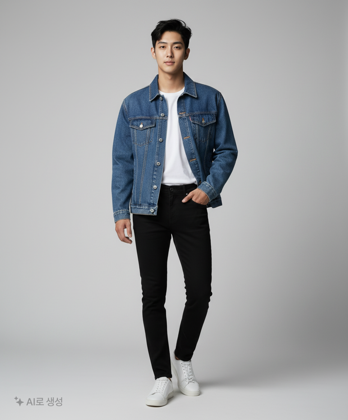 86로드(86ROAD) 데님/트러커 재킷 L