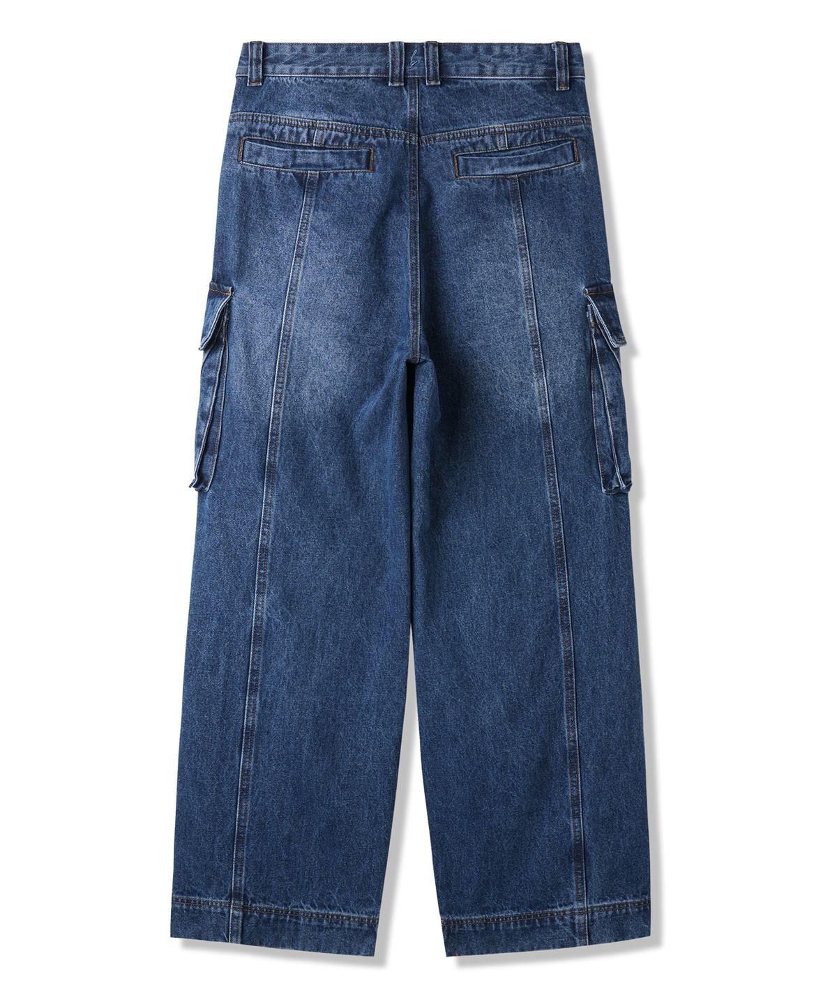 바켄(BAKKEN) [MEN] 데님 카고 와이드 팬츠 BK8925 (2COLOR)