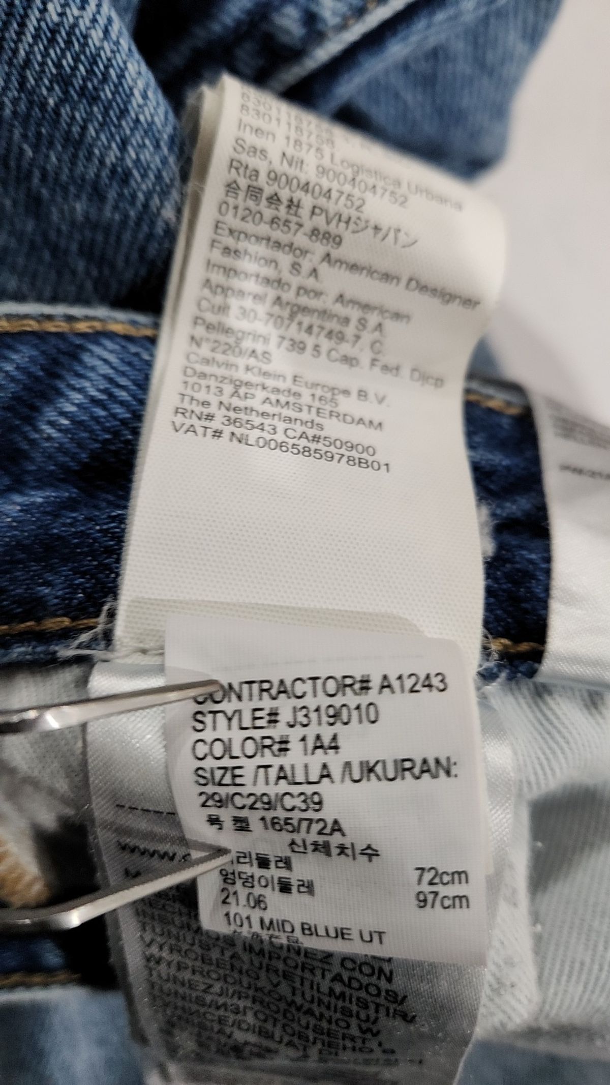 캘빈클라인 진(CALVIN KLEIN JEANS) 청/데님 팬츠 29