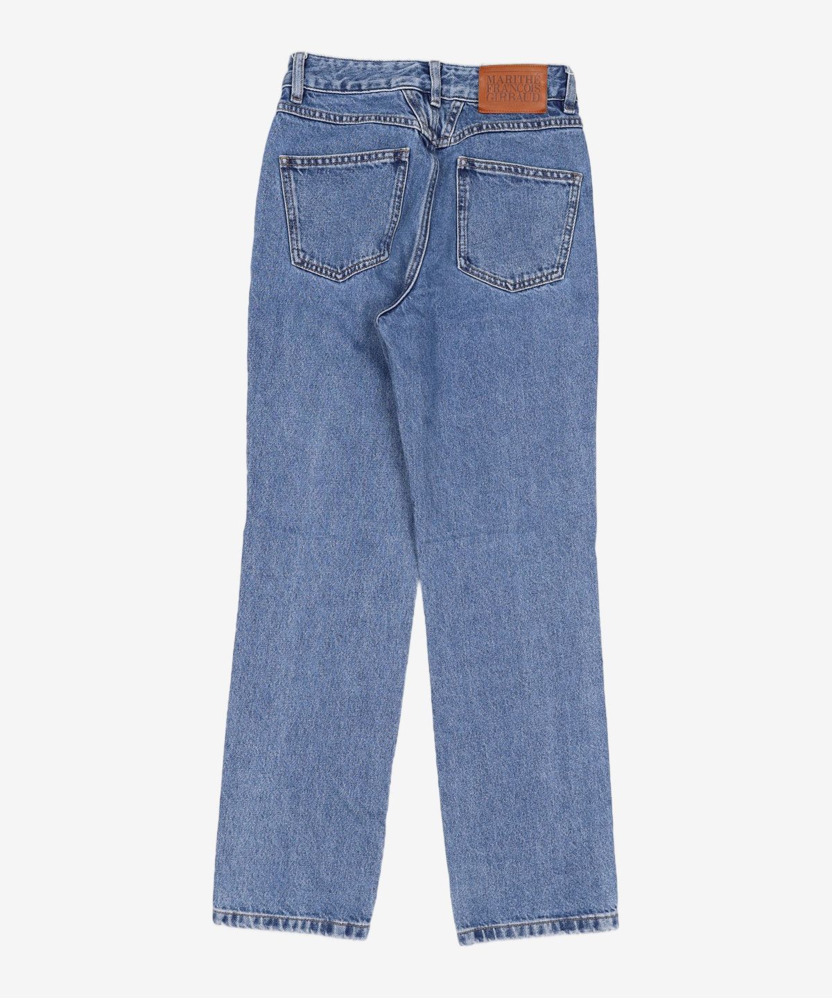 마리떼 프랑소와 저버(MARITHÉ + FRANҪOIS GIRBAUD) W SLIM STRAIGHT DENIM PANTS light blue 25
