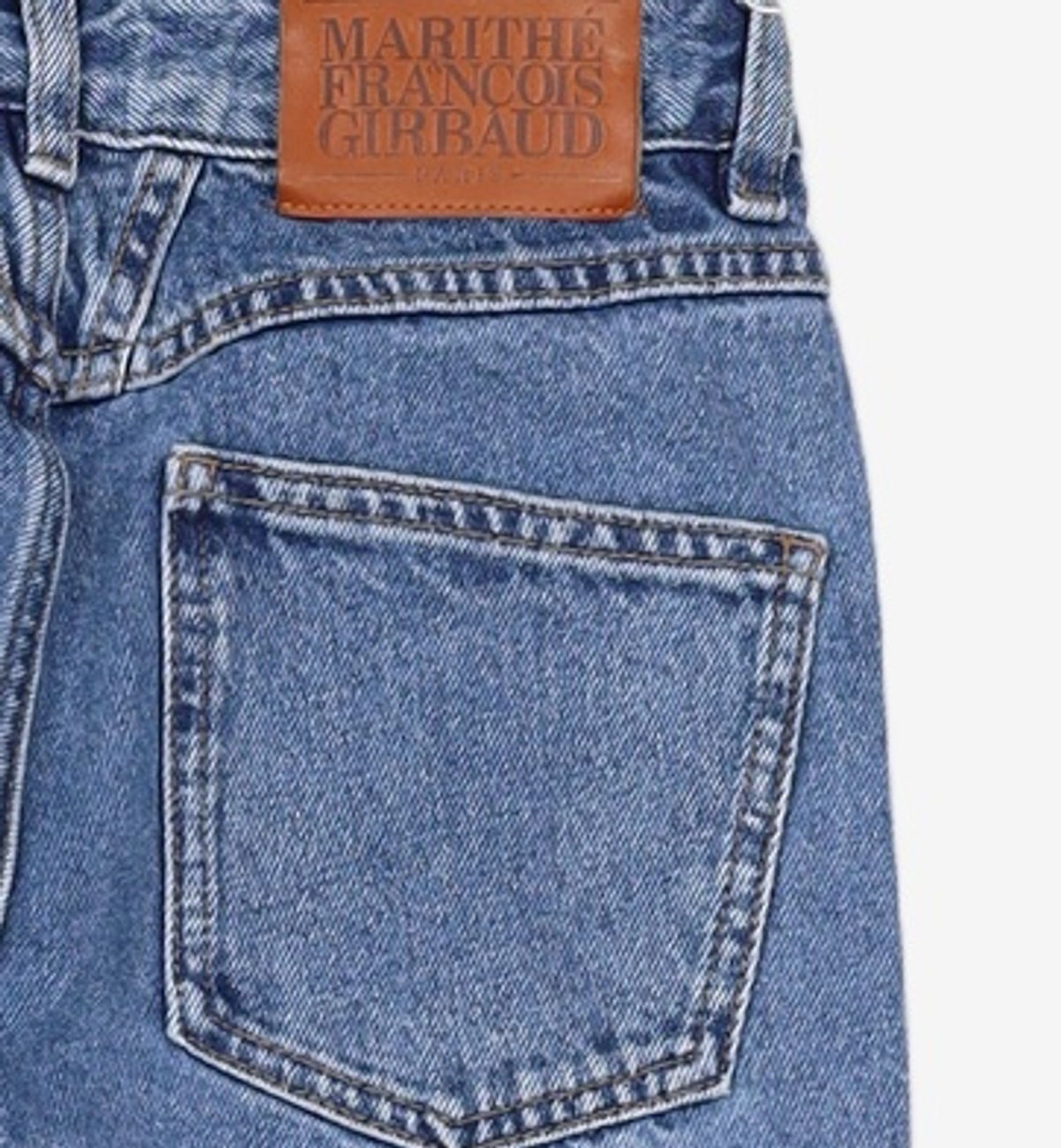 마리떼 프랑소와 저버(MARITHÉ + FRANҪOIS GIRBAUD) W SLIM STRAIGHT DENIM PANTS light blue 25