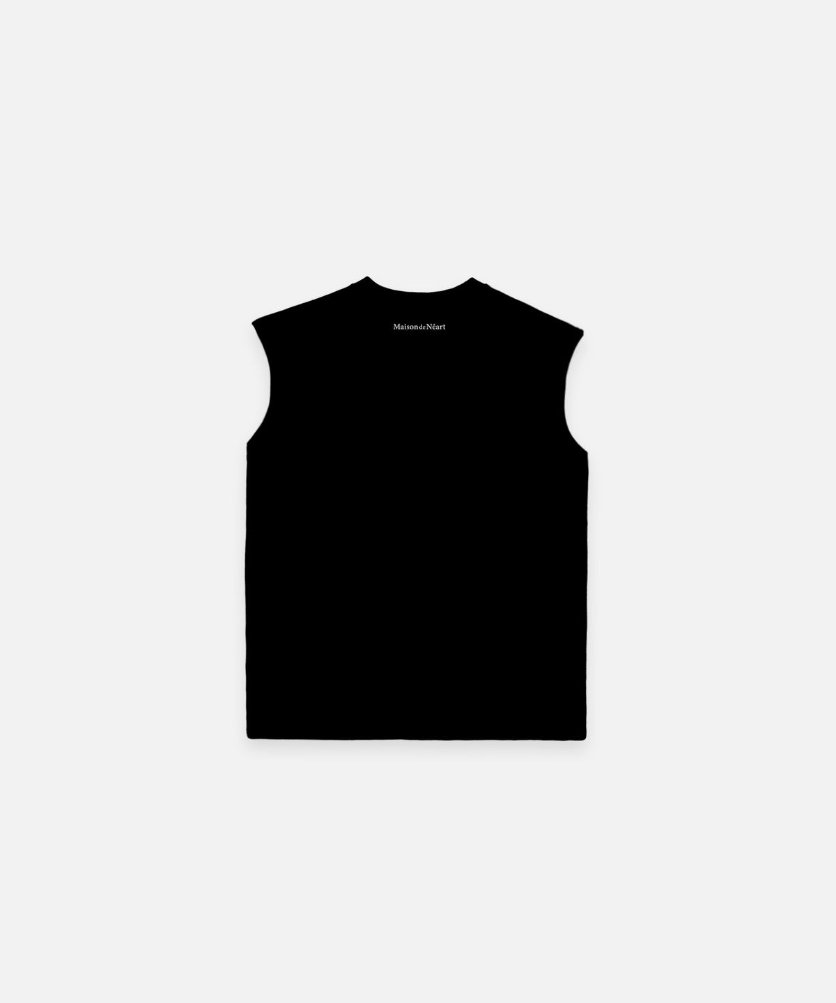 메종니아트(MAISON DE NEART) [MALIBU] 면16수 프린팅 민소매 티셔츠 말리부_(2color)