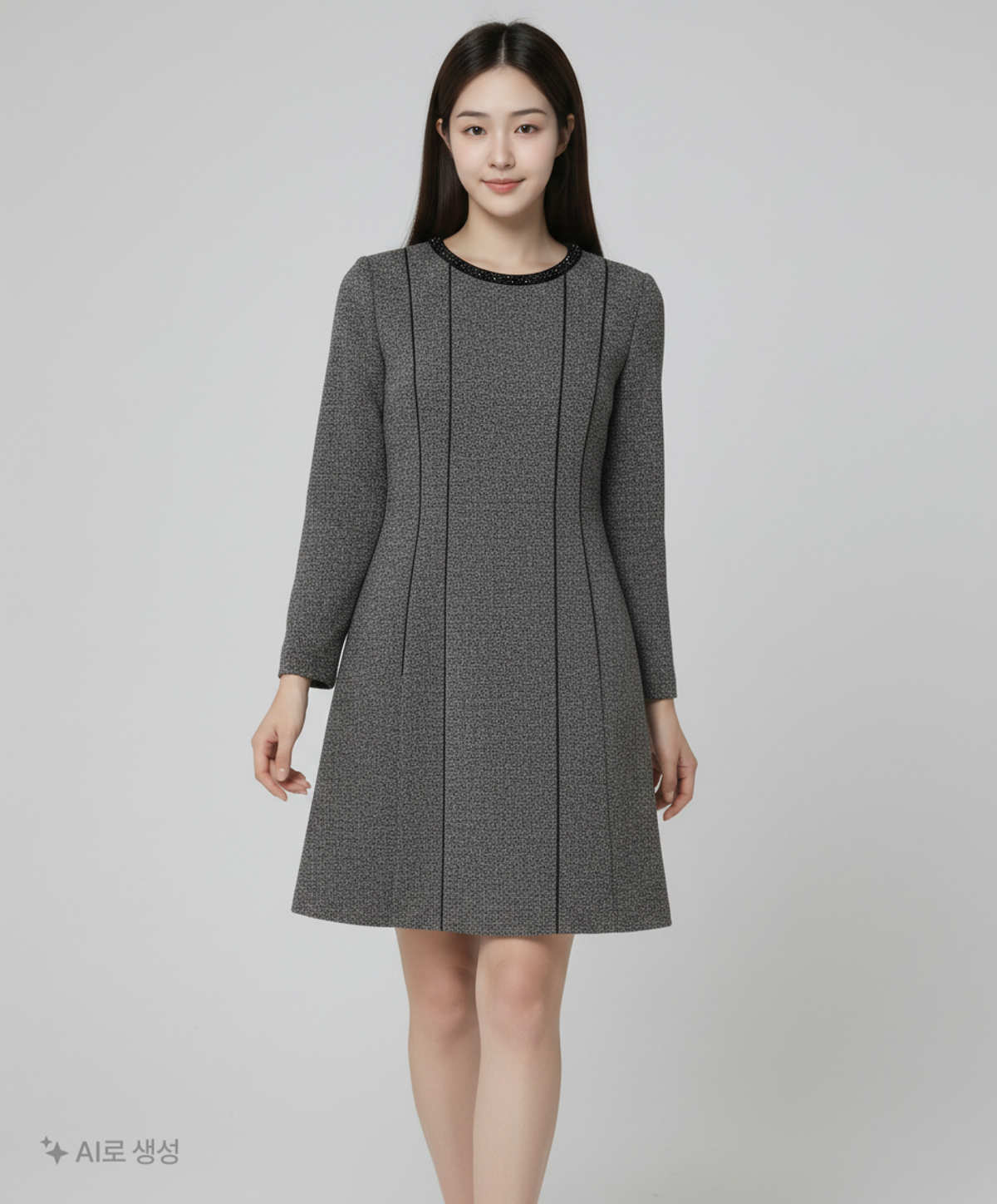 올리비아 하슬러(OLIVIA HASSLER) 미디 원피스 90