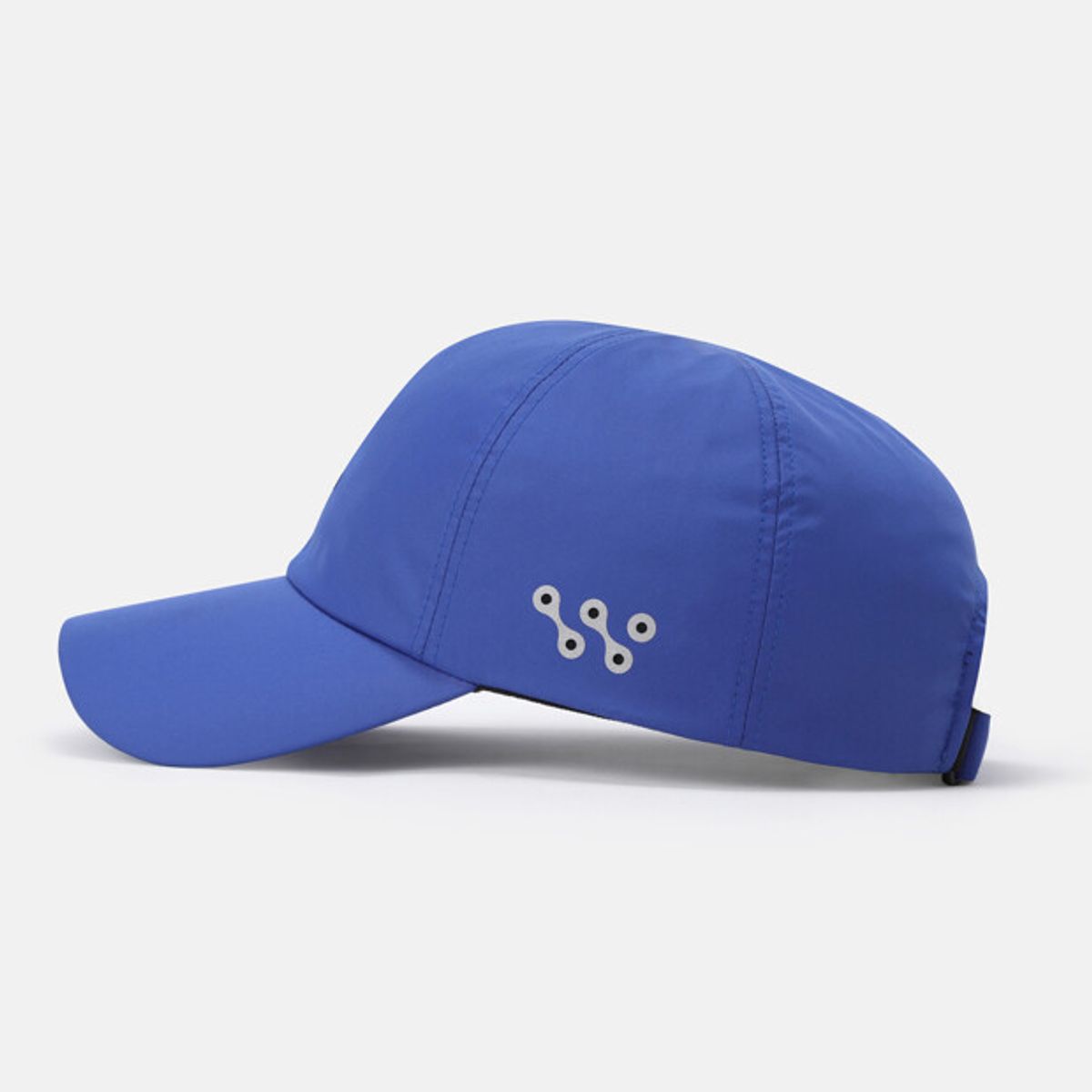 데상트(DESCENTE) 러닝 로고 볼캡 블루 SR323RCP70