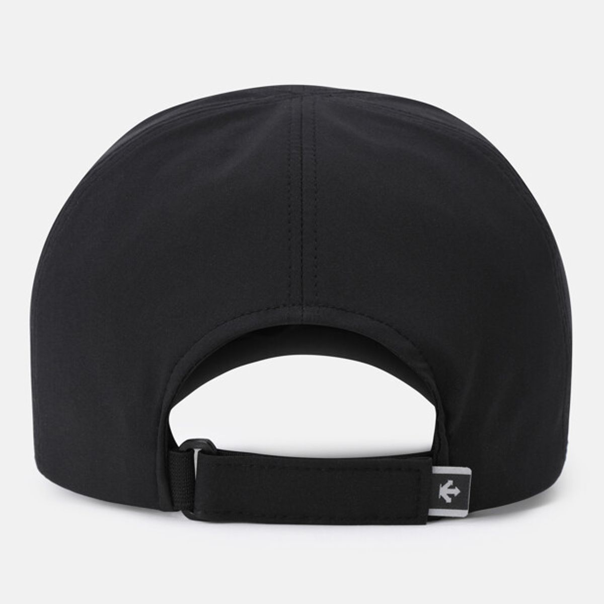 데상트(DESCENTE) 러닝 로고 볼캡 블랙 SR323RCP70