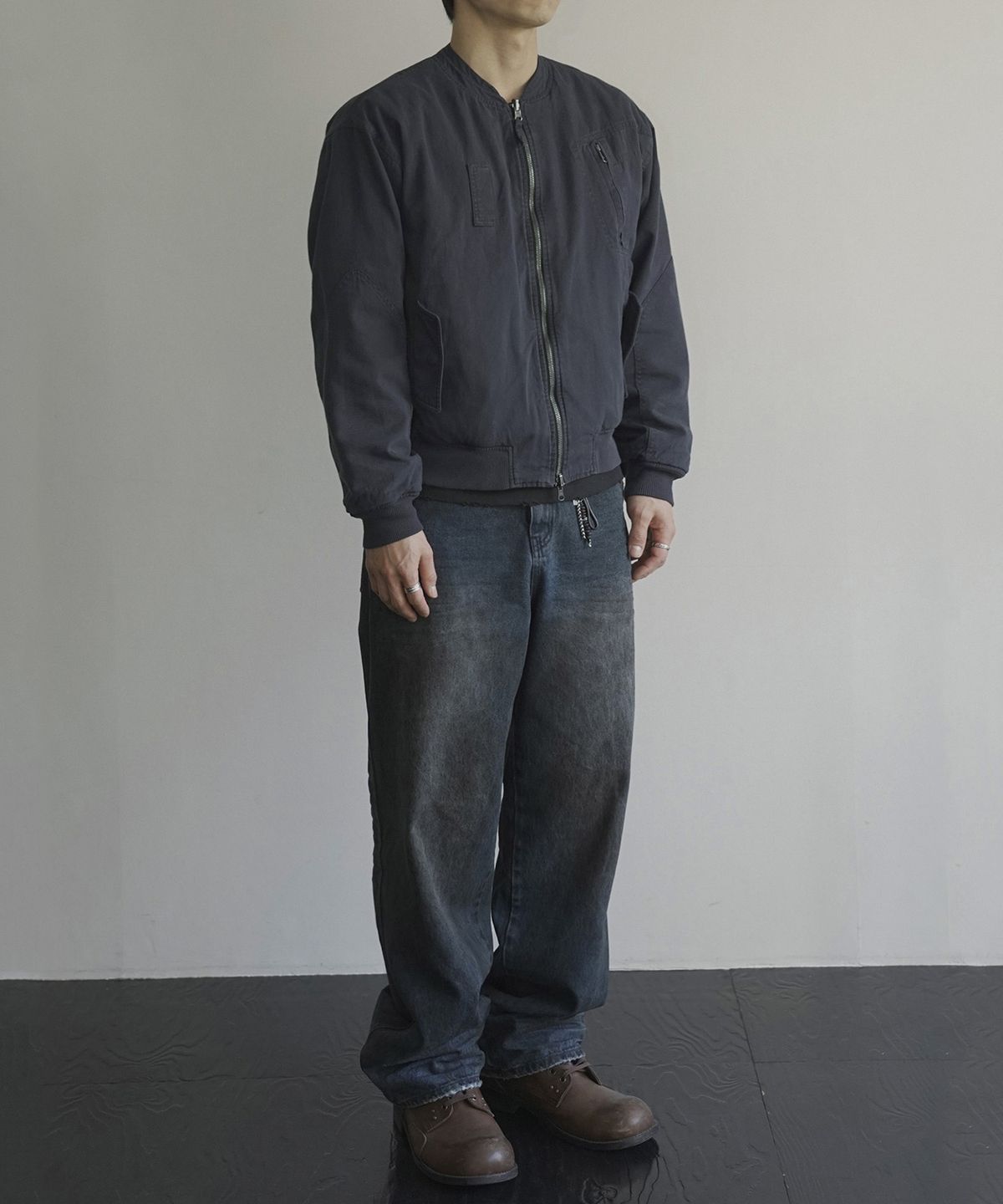 시도(SIIIIDO) WALTER REVERSIBLE(BLUE GREY)
