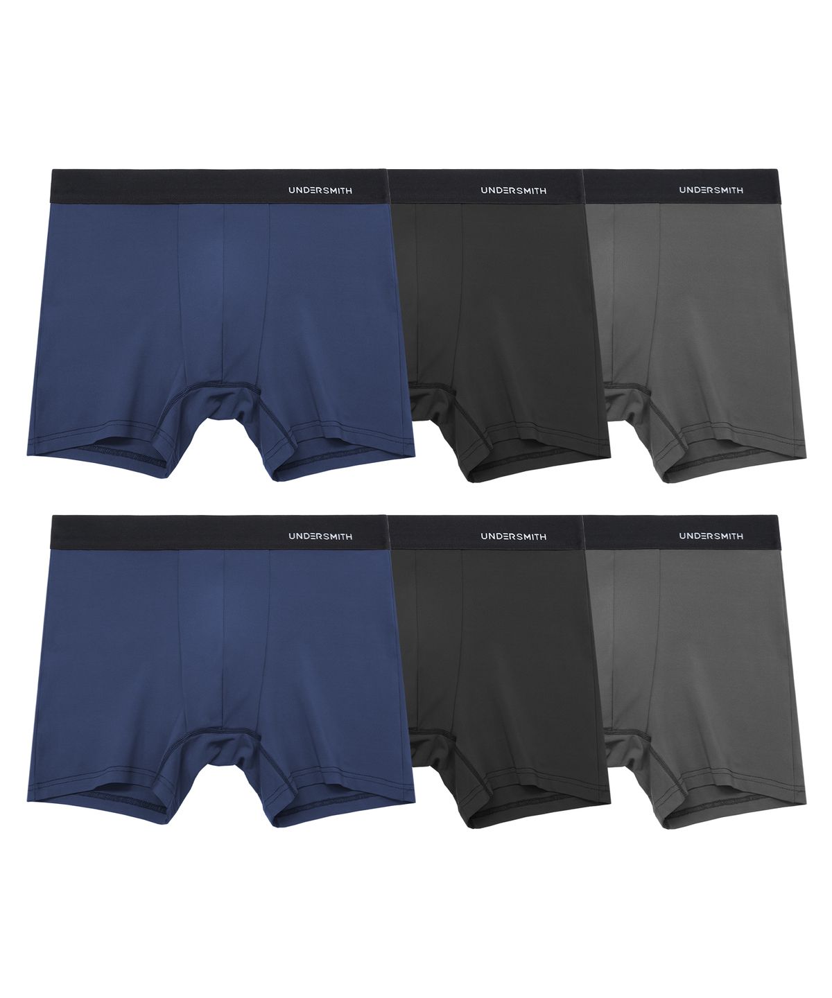 언더스미스(UNDERSMITH) [6PACK] 퍼포먼스 스판 남성 드로즈 팬티