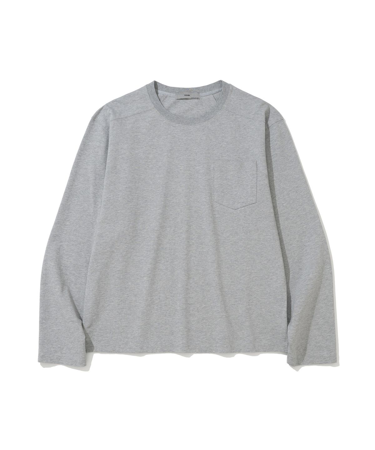 시도(SIIIIDO) ARMOR T SHIRT(MELANGE GREY)