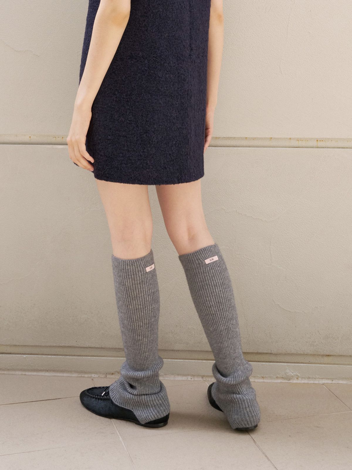 엘씨브이(LCVE) KNIT RIB LEG WARMER [3COLORS]