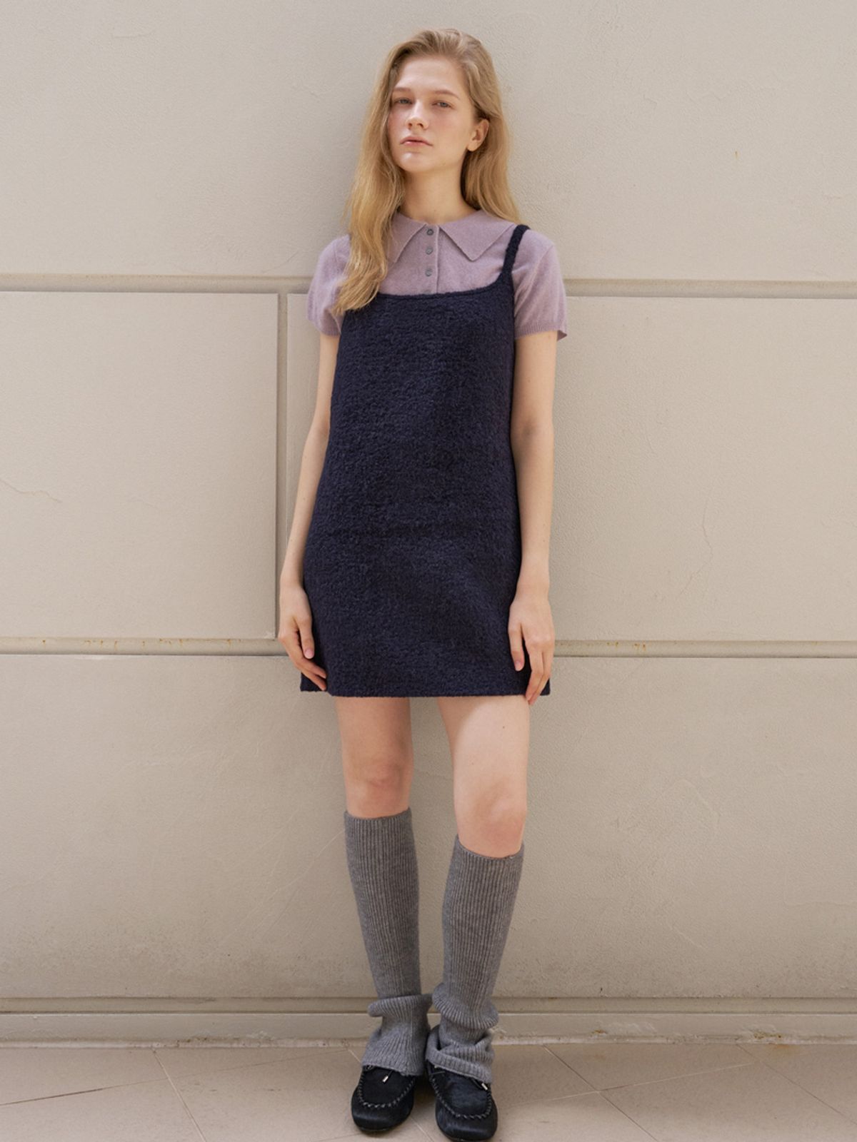 엘씨브이(LCVE) KNIT RIB LEG WARMER [3COLORS]
