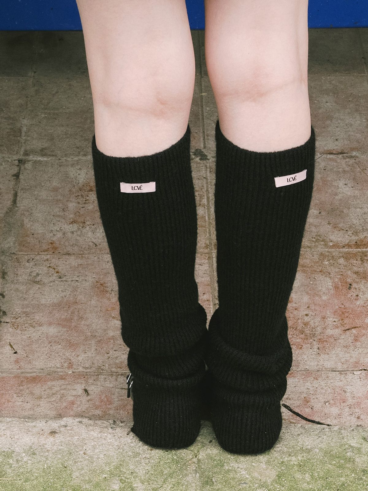 엘씨브이(LCVE) KNIT RIB LEG WARMER [3COLORS]