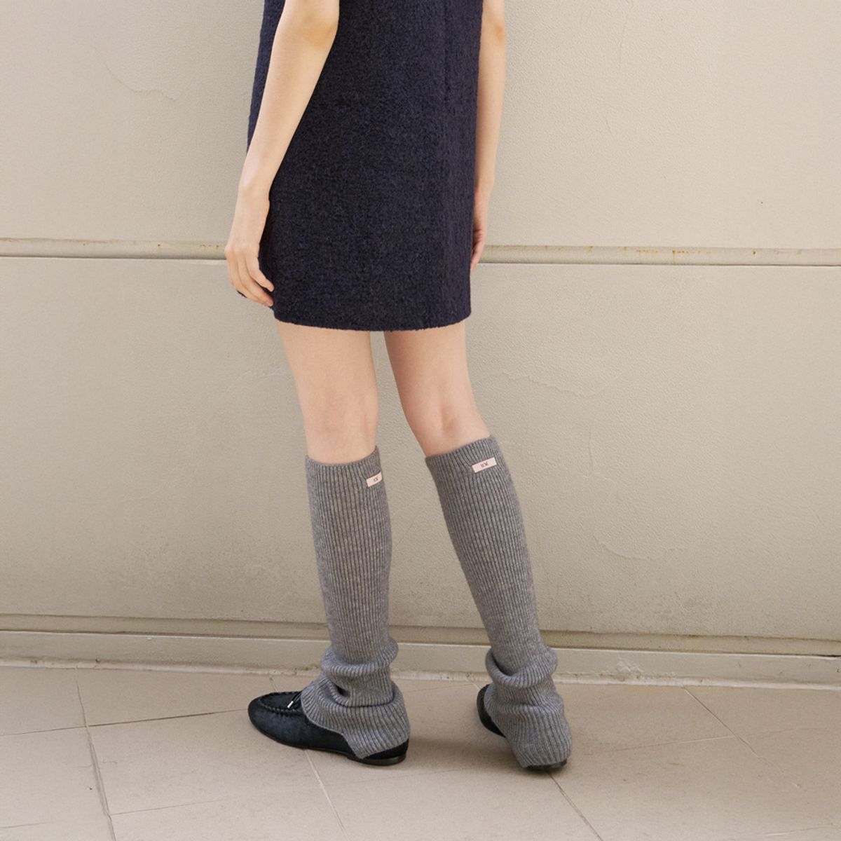 엘씨브이(LCVE) KNIT RIB LEG WARMER [3COLORS]