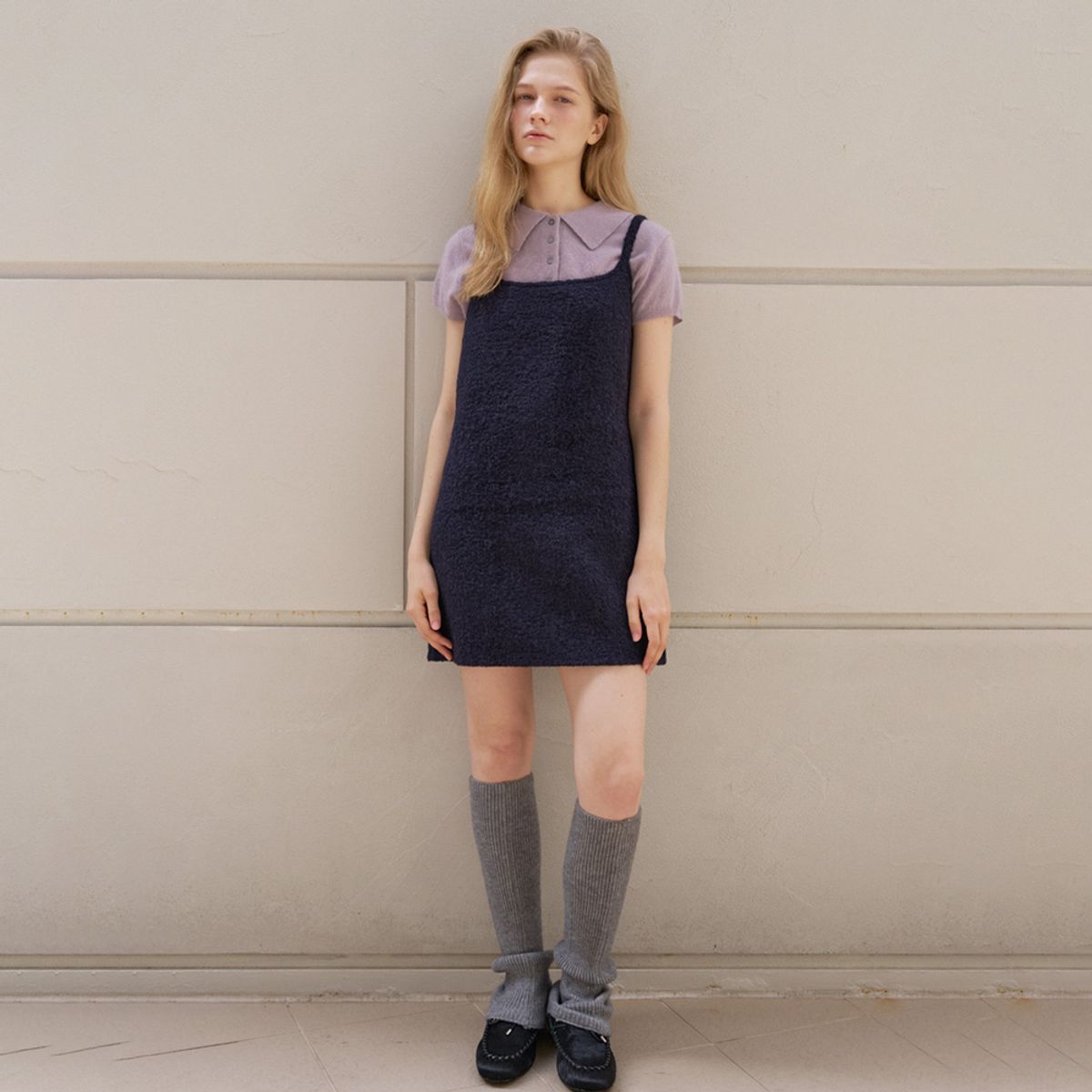 엘씨브이(LCVE) KNIT RIB LEG WARMER [3COLORS]