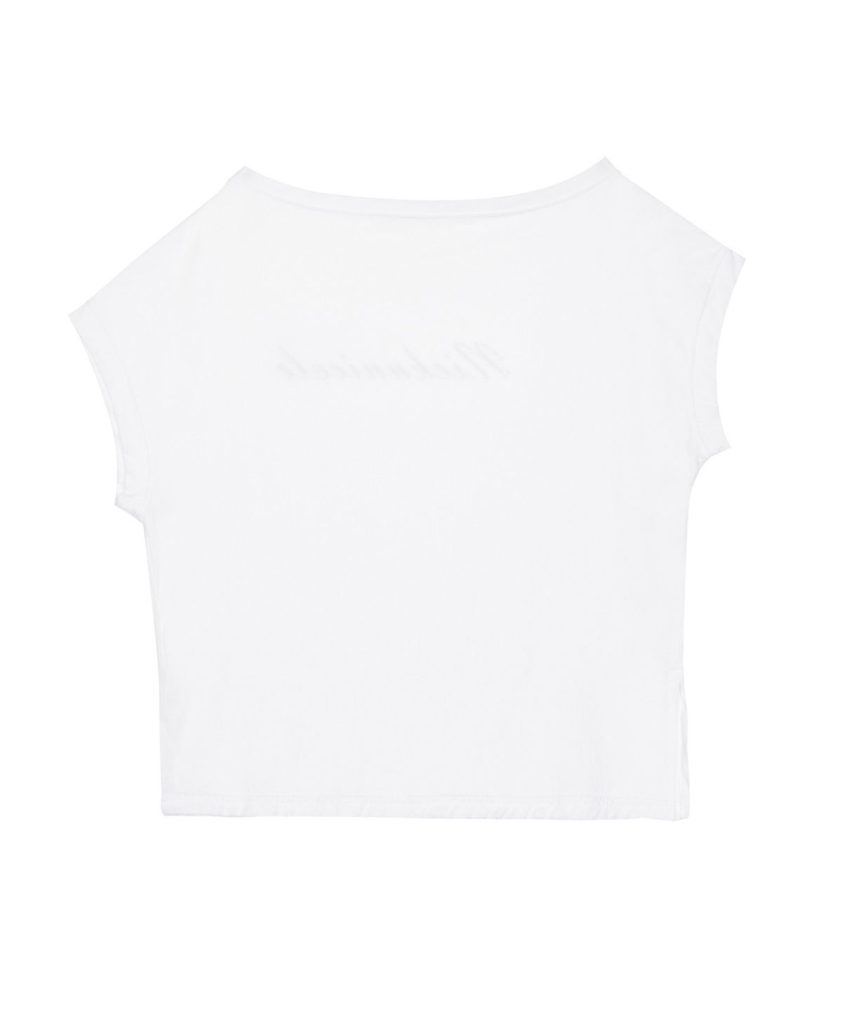 닉앤니콜(NICK&NICOLE) LETTERING OFF SHOULDER TOP_IVORY
