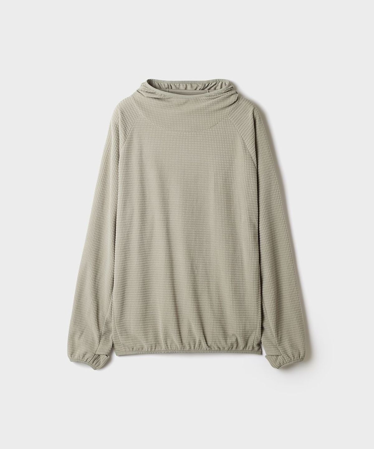 스파오(SPAO) 와플 후드 바라클라바 긴팔티_SPFWG4TC10