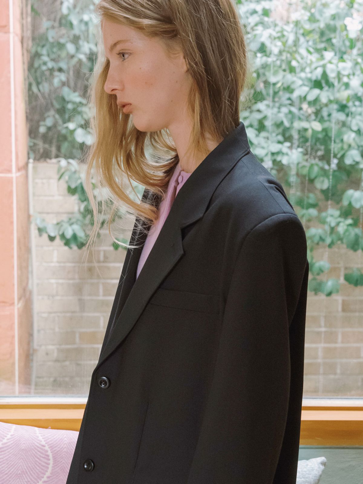 엘씨브이(LCVE) CLASSIC OVER-FIT SINGLE JACKET [2COLORS]