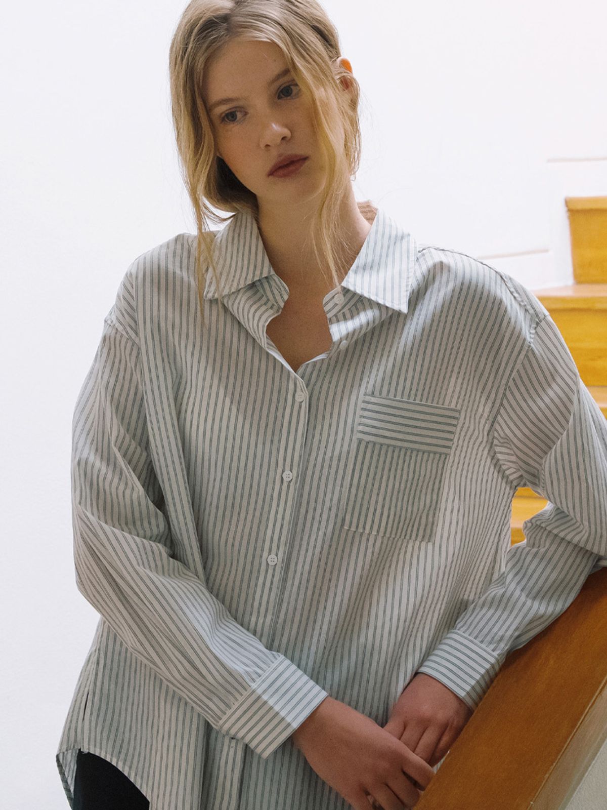 엘씨브이(LCVE) COMFORT STRIPE SHIRTS [2COLORS]