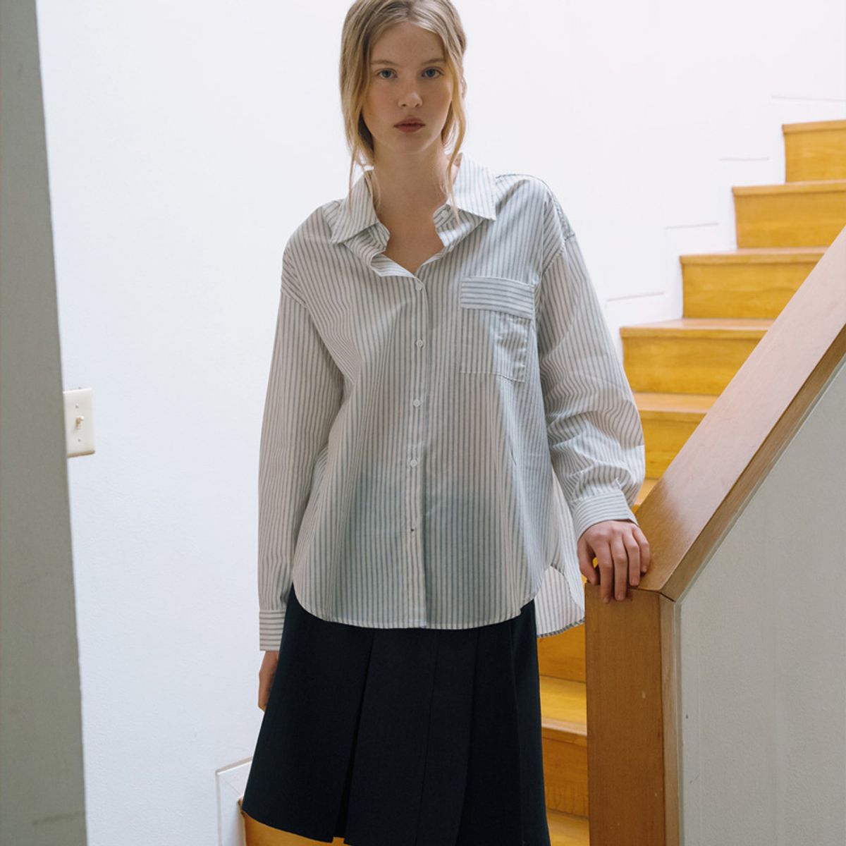 엘씨브이(LCVE) COMFORT STRIPE SHIRTS [2COLORS]