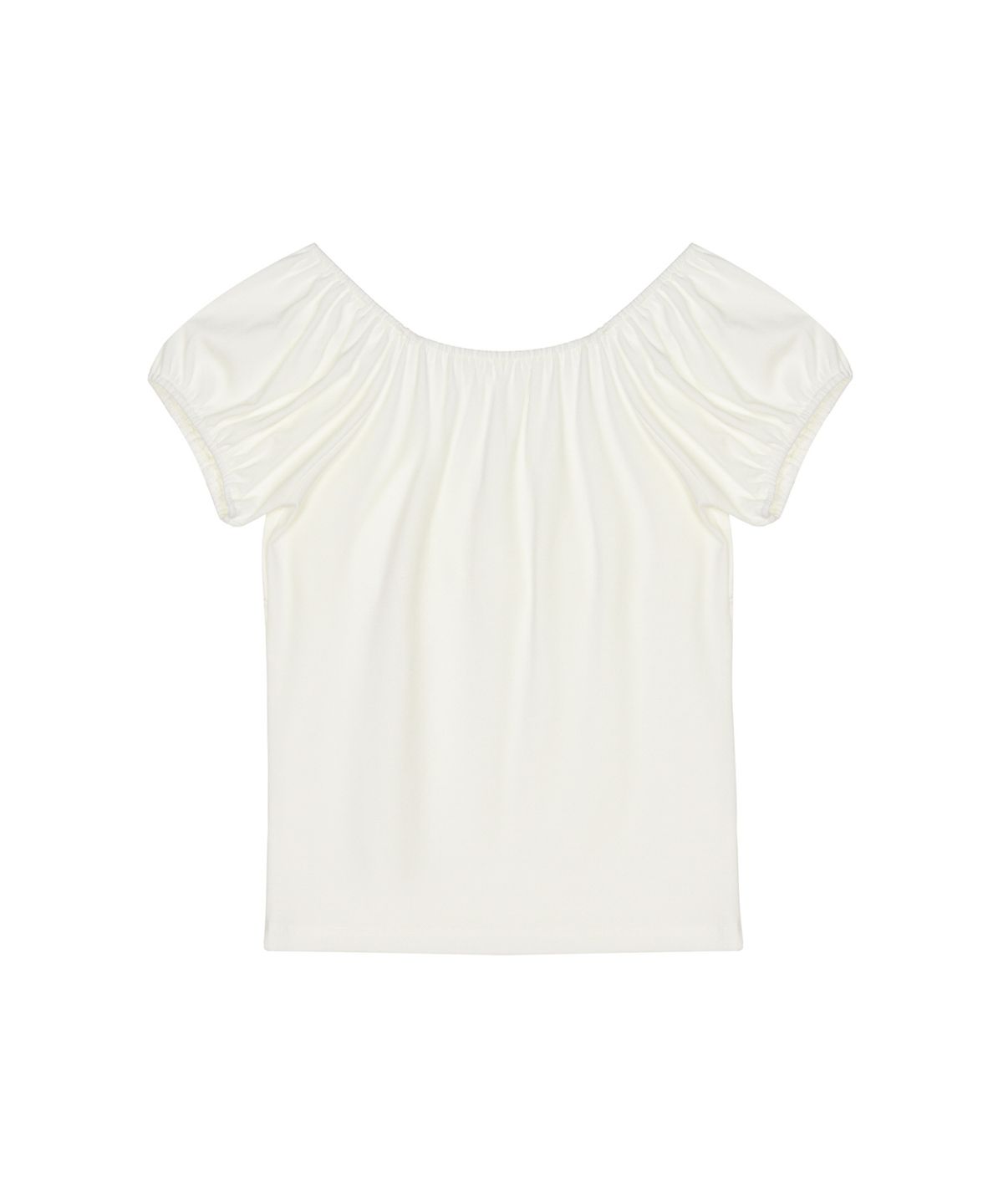 닉앤니콜(NICK&NICOLE) OFF SHOULDER RUFFLE TOP_IVORY