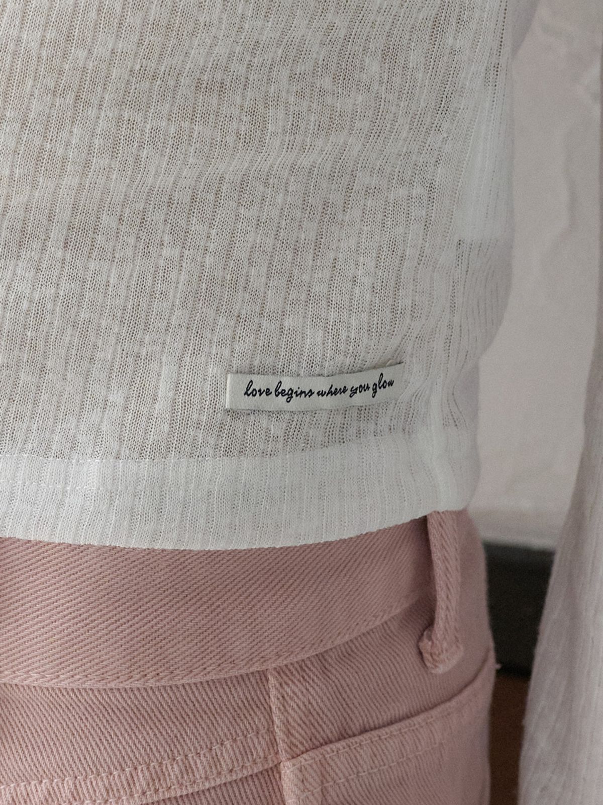 엘씨브이(LCVE) SAILOR COLLAR RIB CARDIGAN_IVORY