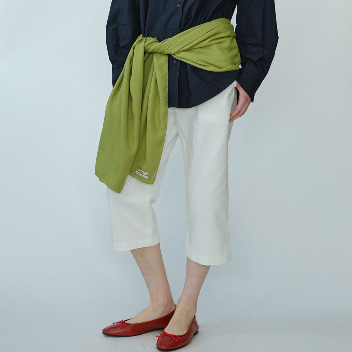 엘씨브이(LCVE) AIRY SOFT MUFFLER_GREEN