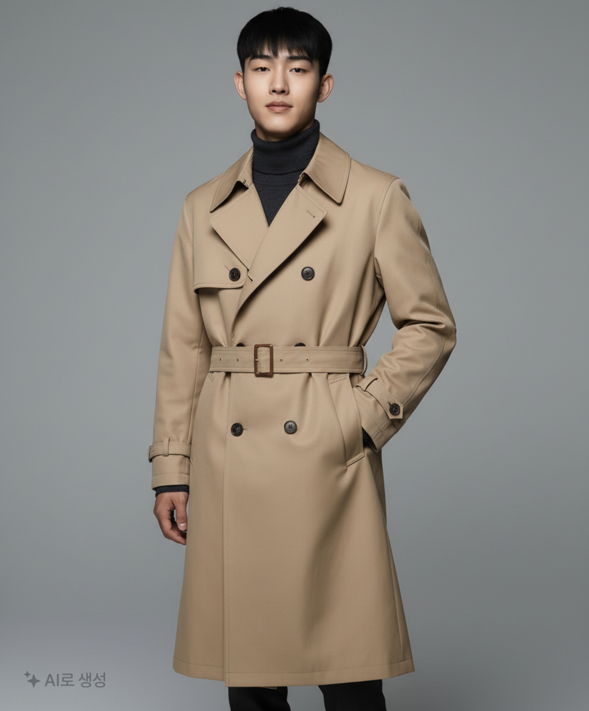 무신사 스탠다드(MUSINSA STANDARD) 봄 가을 코트 L