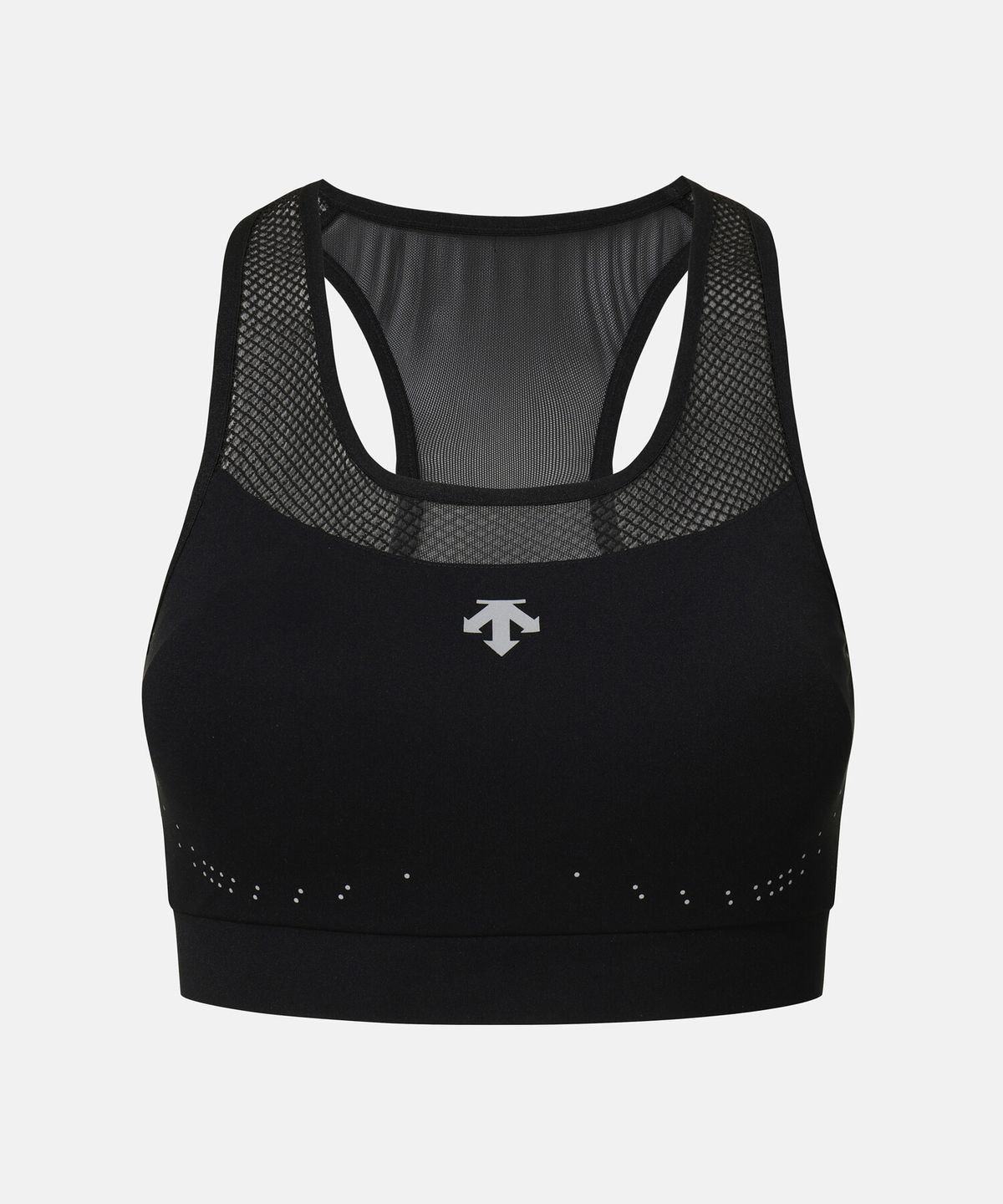데상트(DESCENTE) 여성 러닝 숏 브라탑 블랙 SR322RBR71