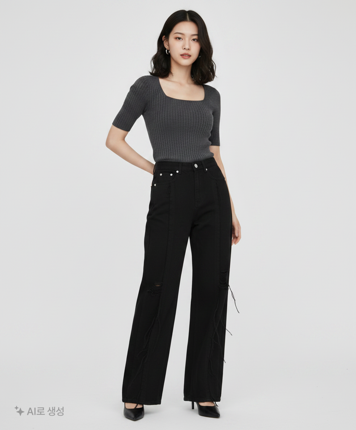 디벨롭(DEVELOP) 청/데님 팬츠 M