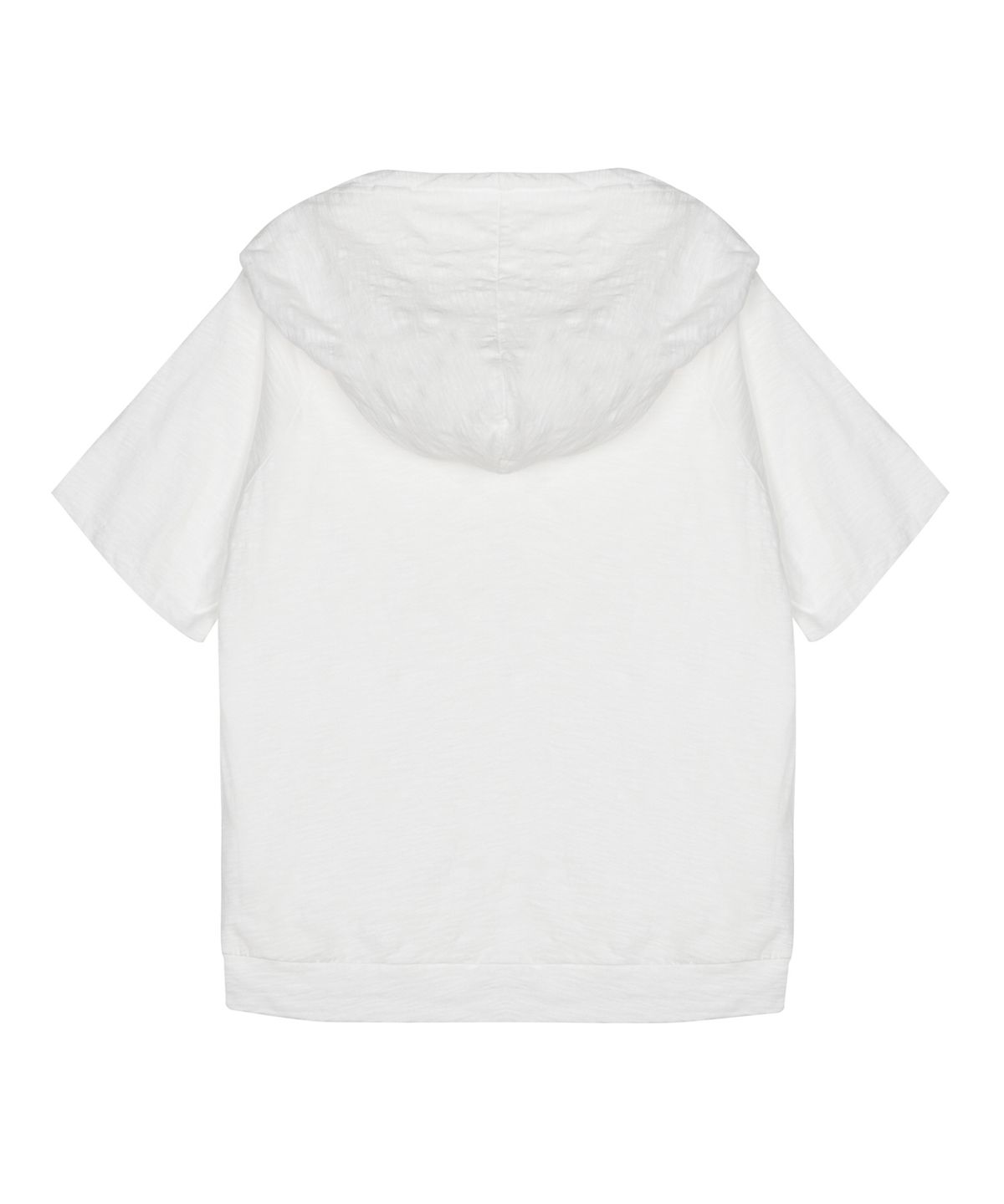 닉앤니콜(NICK&NICOLE) HOOD DRAPE STRING TOP_IVORY