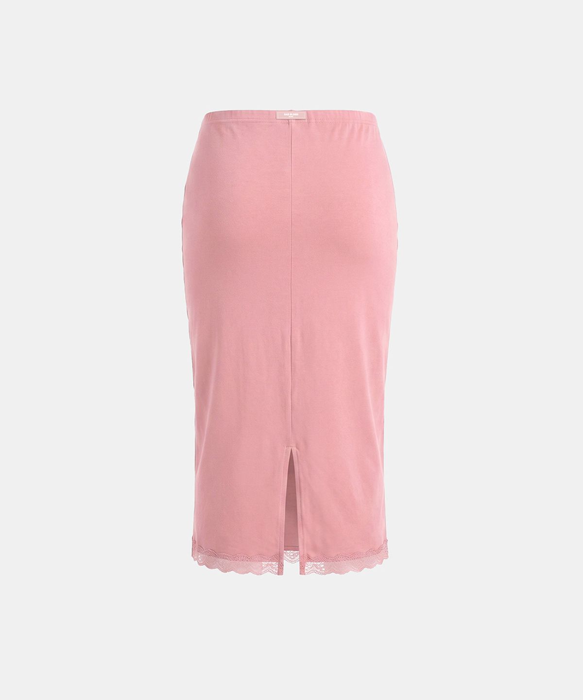 배드블러드(BADBLOOD) Everyday Lace Midi Skirt - Pink