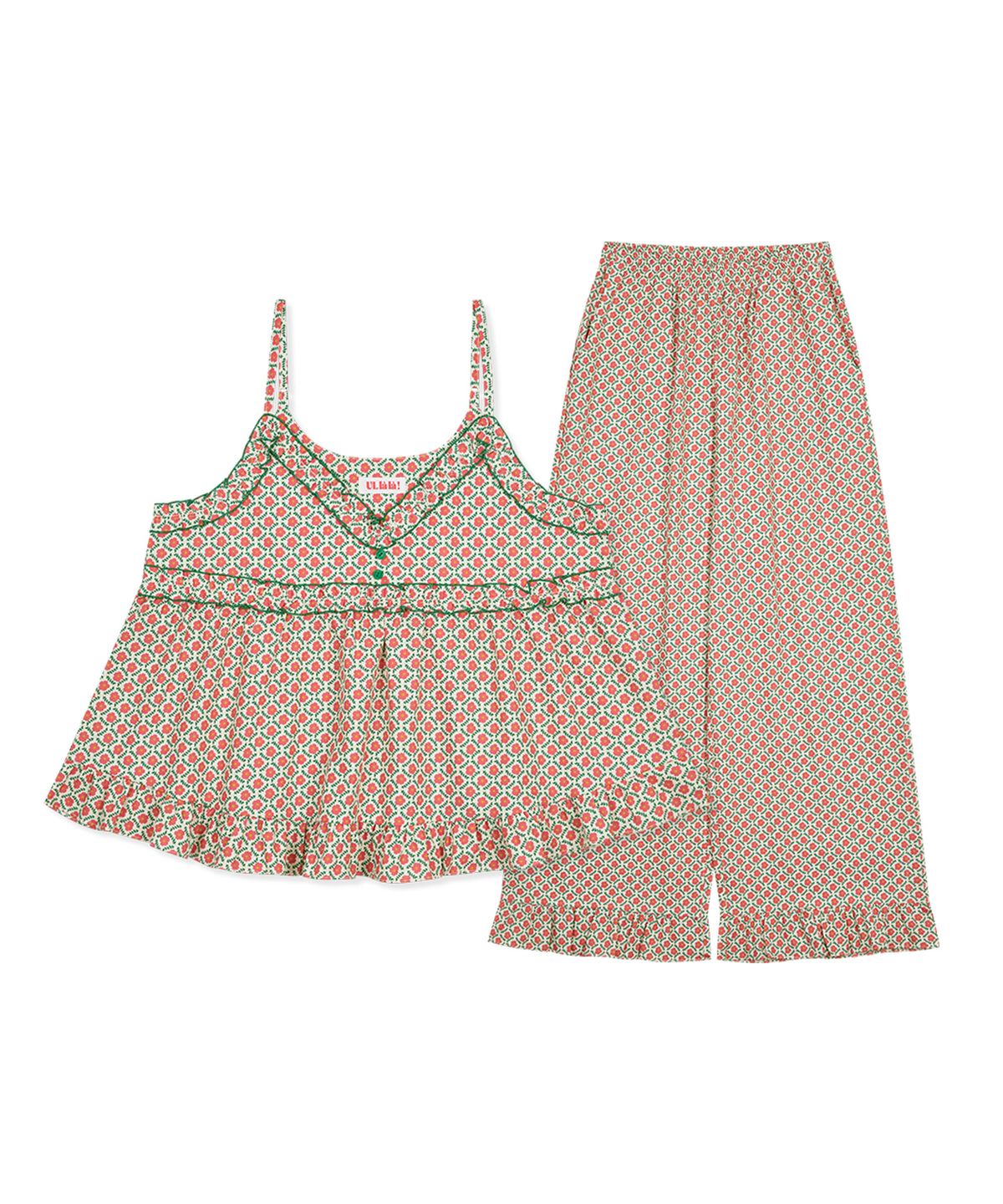 울랄라파자마(ULLALA PAJAMAS) 포이나 나시 투피스 진핑크 (40수)